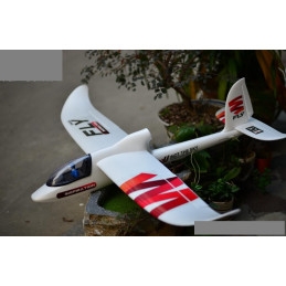 Planeur BigSky EPO rouge - 1480 mm