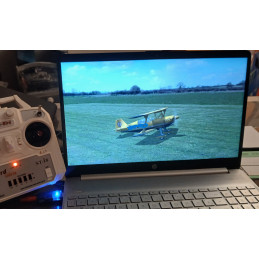 Simulateur de vol RC - Emetteur/cableUSB + CD