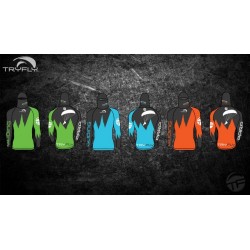 PG Hoodie Lycra® - 3 couleurs (orange, bleu ou vert)
