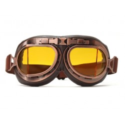 Lunettes Pilote Rétro Steampunk Style