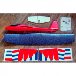 Pack planeur LIDL V1 rouge/bleu/blanc